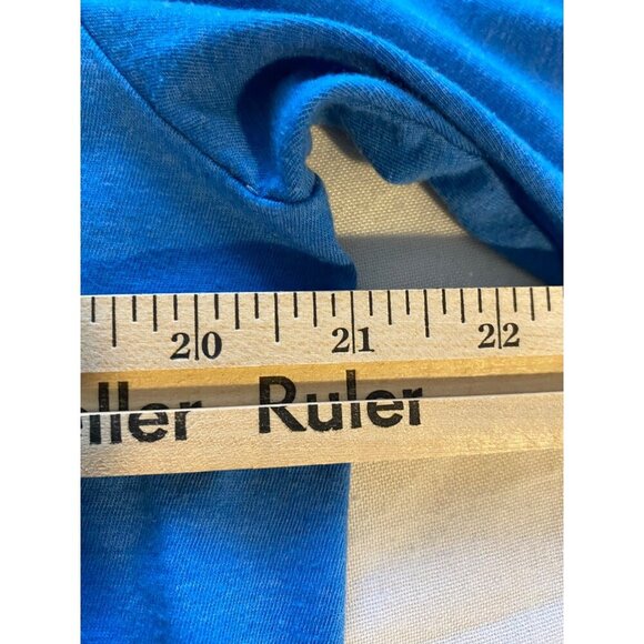 Hurley Mens Blue Graphic T-Shirt Size L Palm Tree Graphic Casual Beach Outdoors - Picture 5 of 7